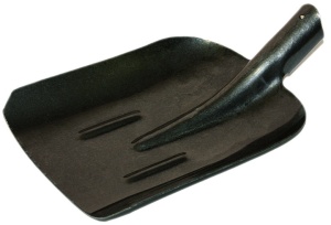 Лопата совковая (рельсовая сталь) с ребрами жесткости  